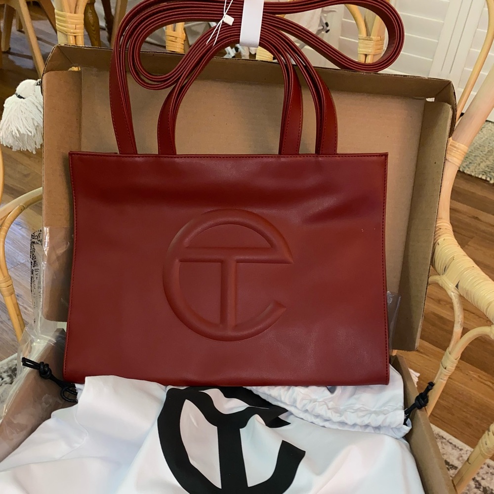 New with tags - Medium Telfar Bag - Oxblood